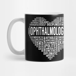 Ophthalmologist Heart Mug